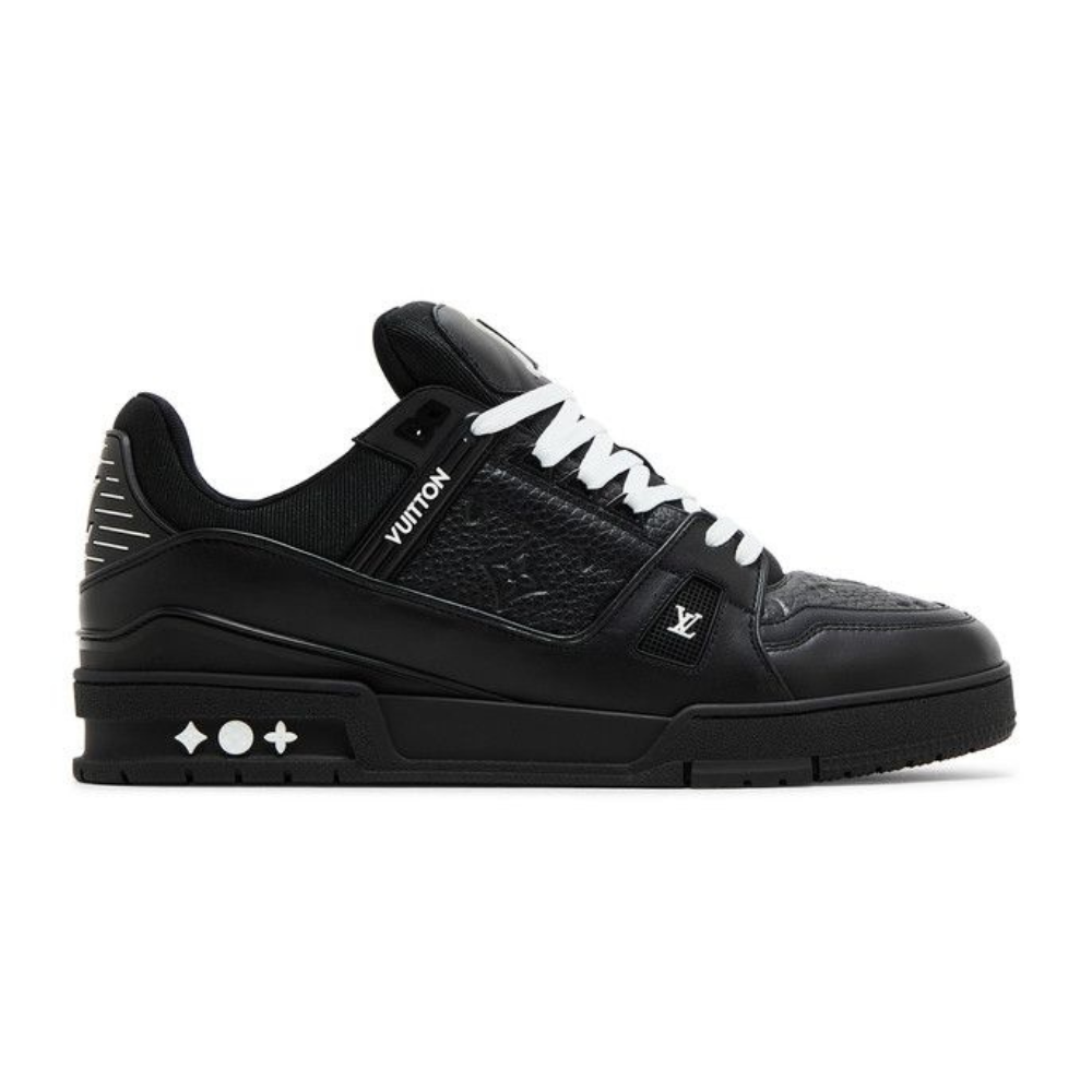 Louis Vuitton Trainer Black Embossed Monogram