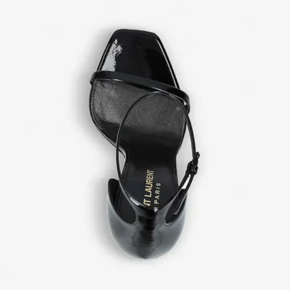 Saint Laurent Opyum IIO Patent Leather Sandals