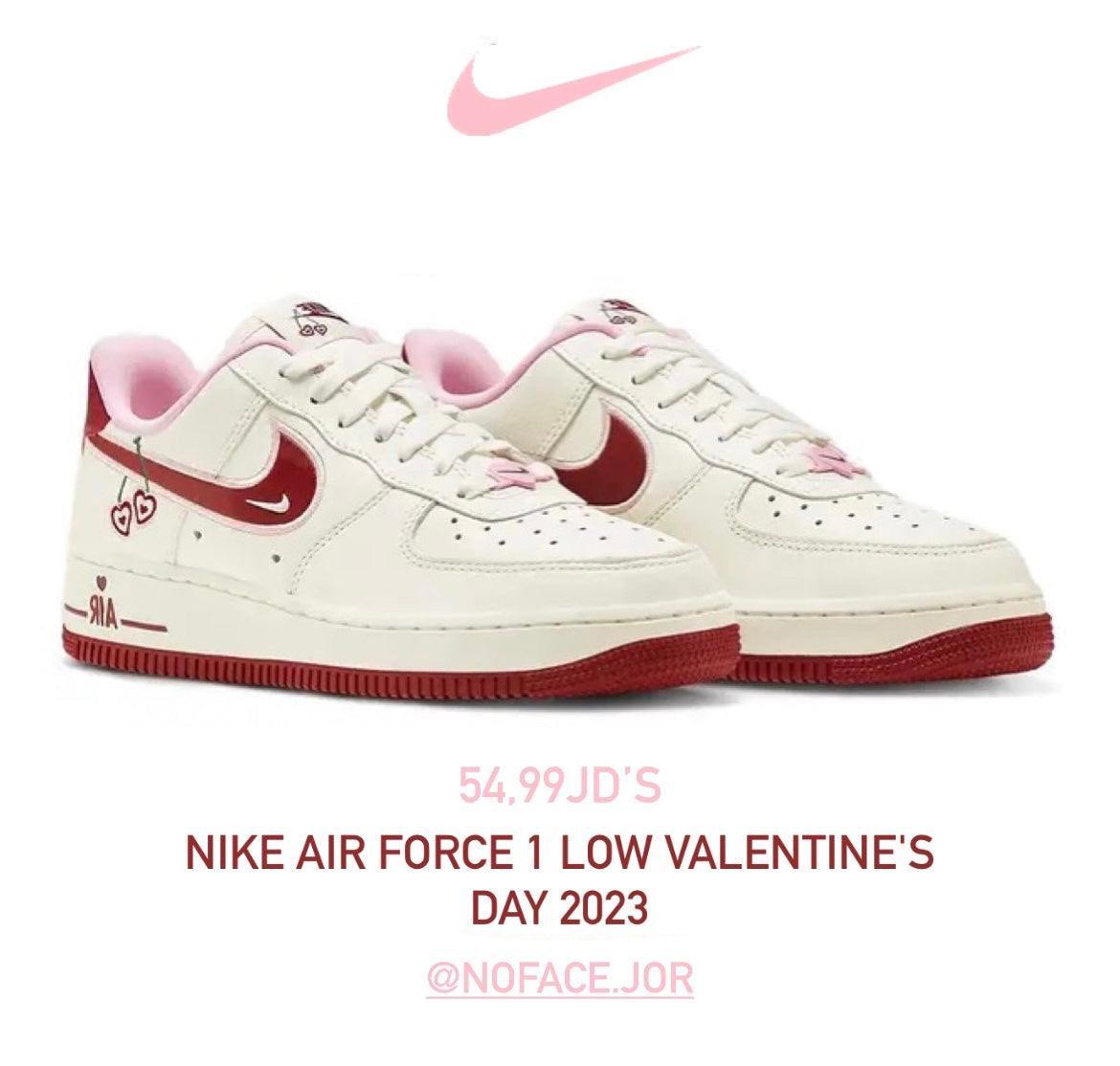 Nike air force 1 valentines day 2023’