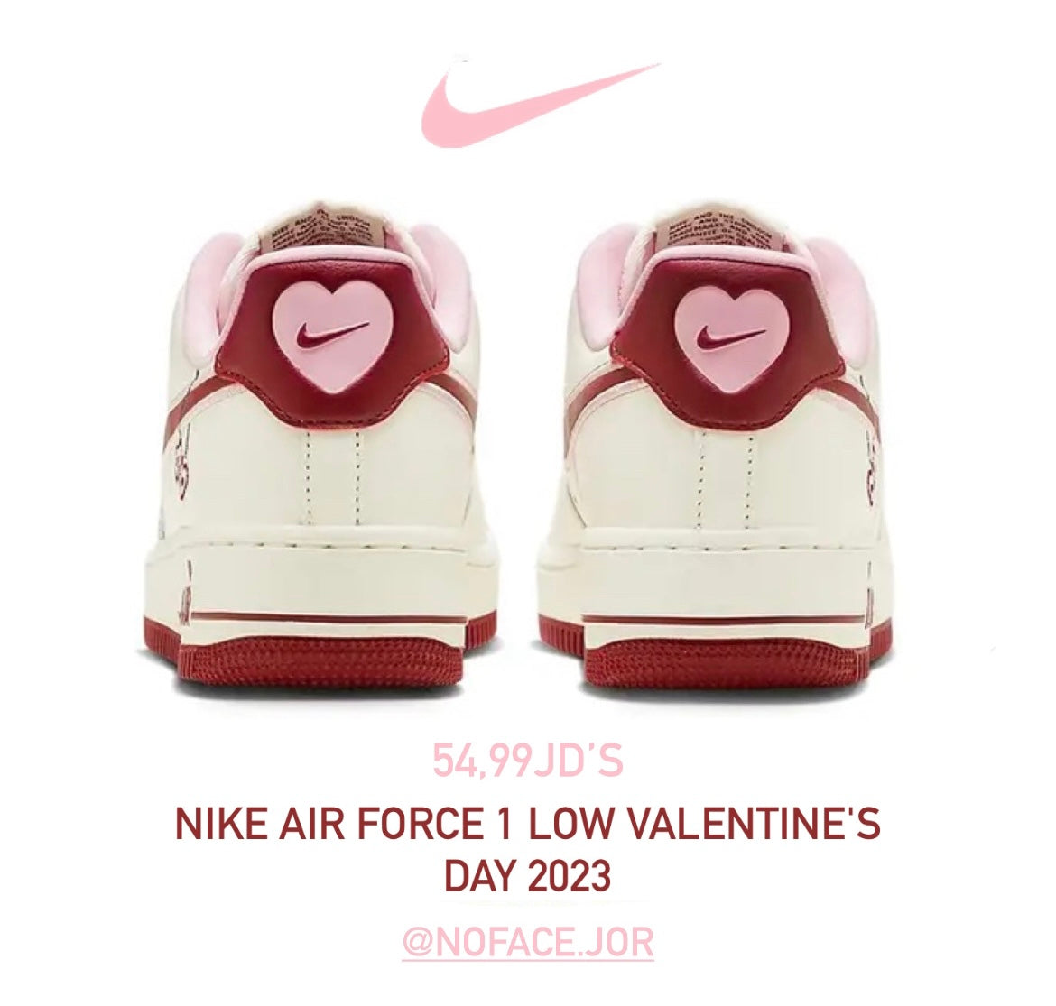 Nike air force 1 valentines day 2023’