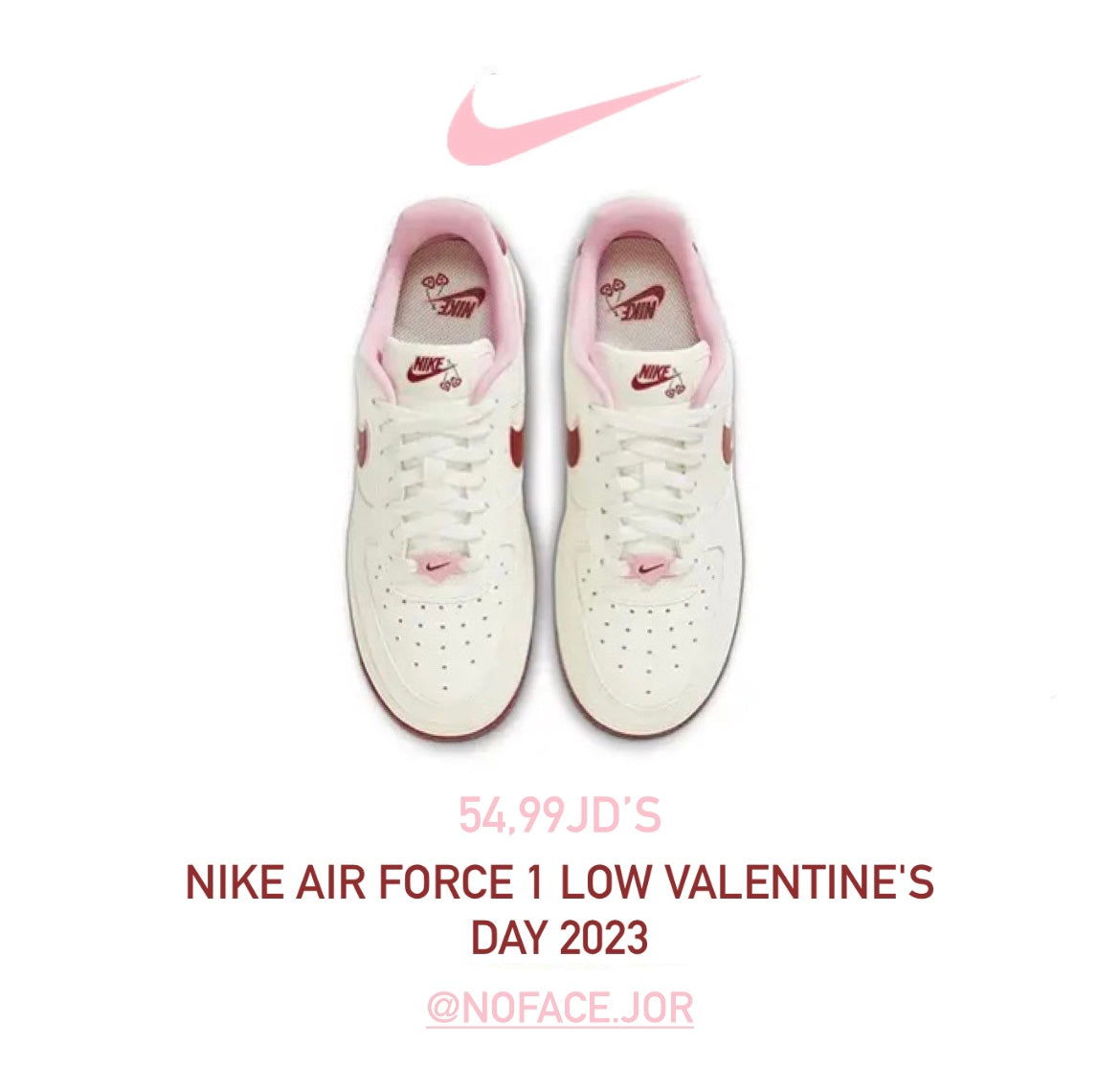 Nike air force 1 valentines day 2023’