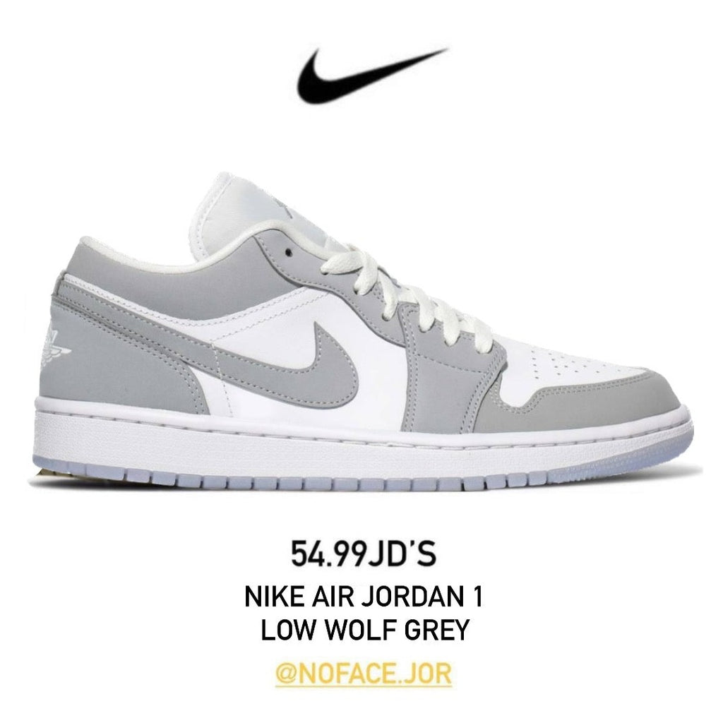 Nike air jordan 1 low wolf grey 🐺