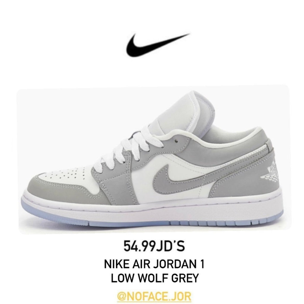 Nike air jordan 1 low wolf grey 🐺
