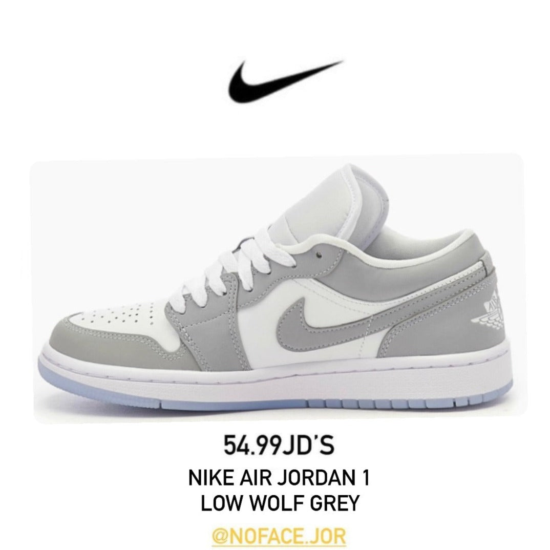 Nike air jordan 1 low wolf grey 🐺