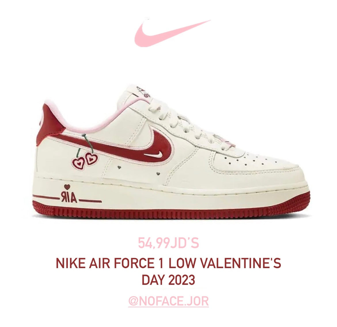 Nike air force 1 valentines day 2023’