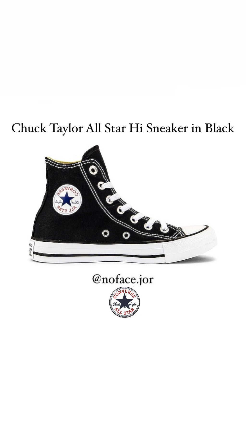 converse chuck taylor high top (authentic)