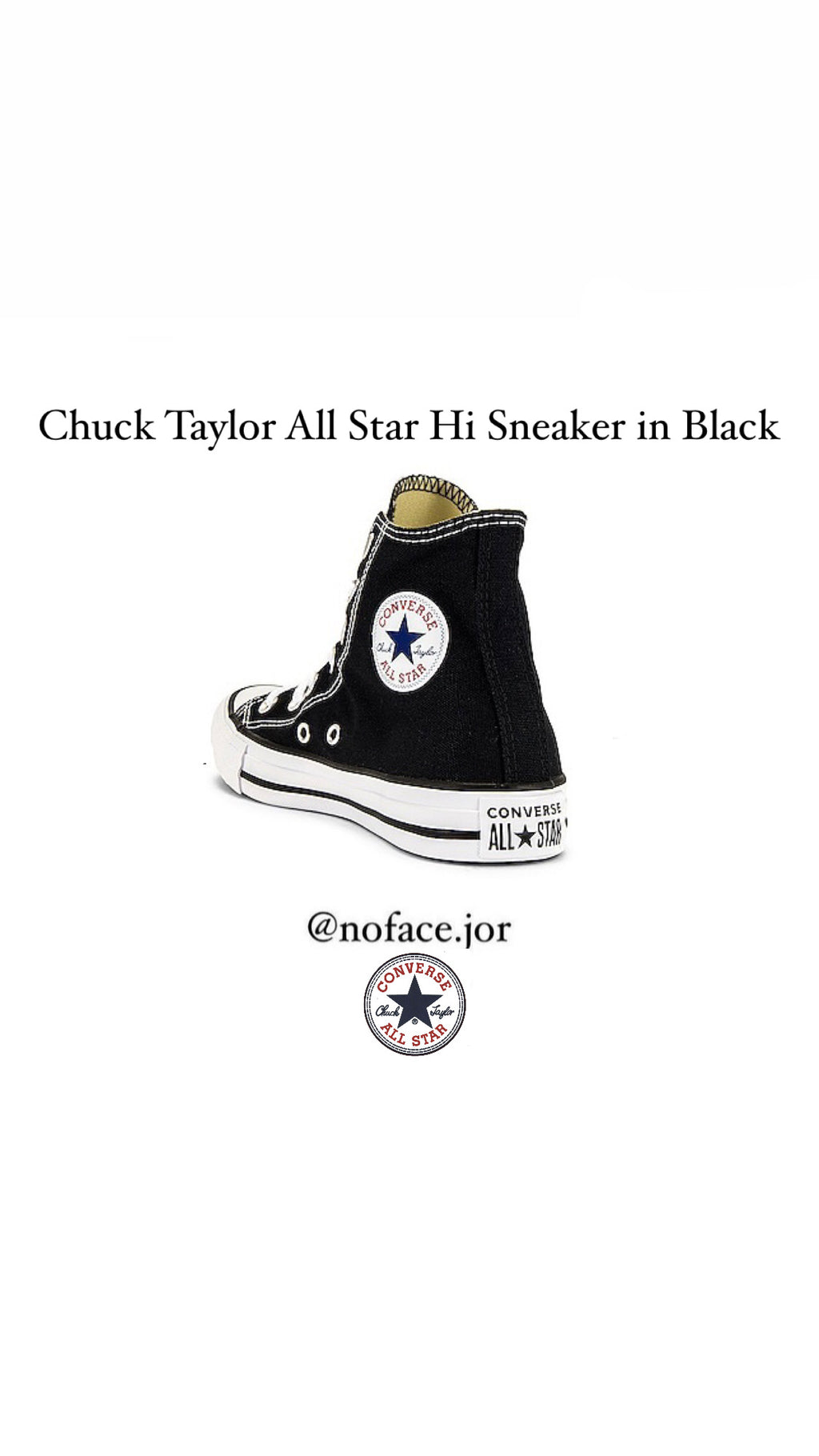 converse chuck taylor high top (authentic)